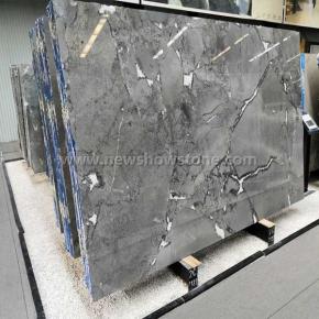 New Grey marble with white veins 