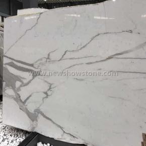 Calacatta White Marble Slab 