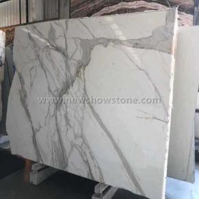 Natural Calacatta White Marble Slab