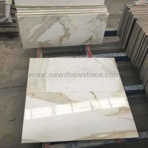 Calacatta White Marble Thin Tiles 