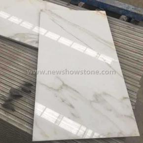 Calacatta White Marble Composite Tile