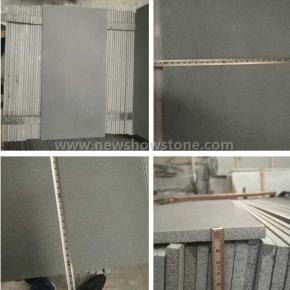 Honed Basalt Grey Limestone Tile