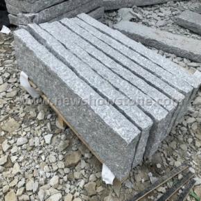 White Grey Granite Kerbstone