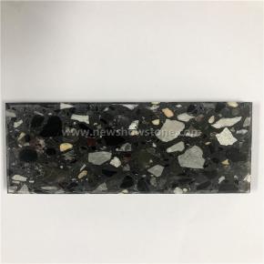 NS19 Light black terrazzo 