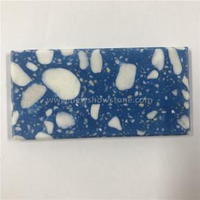 NS07 Sky blue terrazzo 