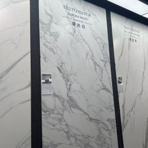 NEWSHOW STONE Porcelain 1200*1200mm Sintered Stone White Kitchen Counter top Artificial Wall Panel Marble 