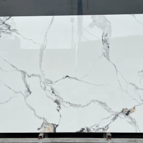  Patek Philippe Modern White Step Hotel Villa Renovation Stair Stone Polished 
