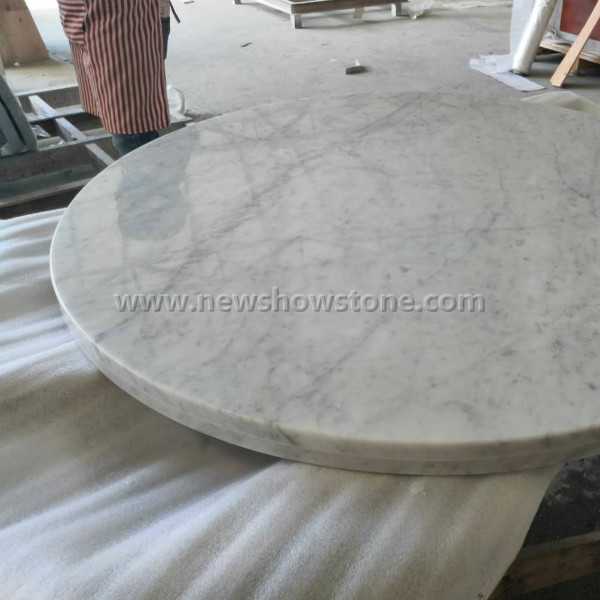 Bianco Carrara Marble Table Top