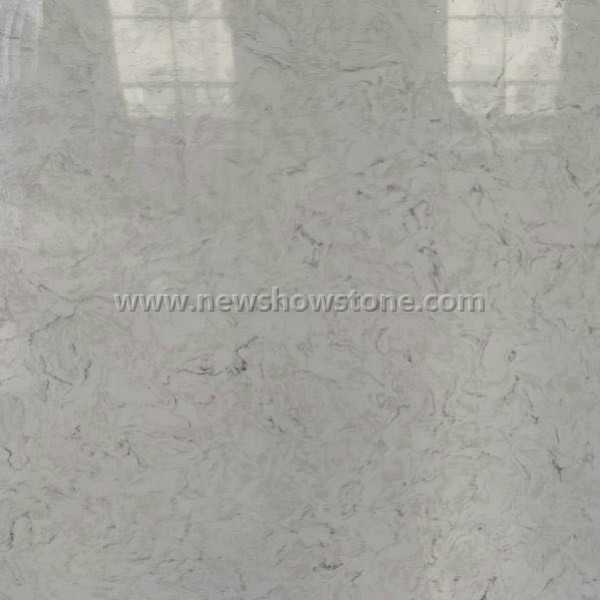 Carrara White Quartz Big Slab